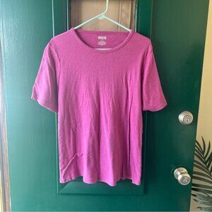 Duluth Trading Co Magenta Short Sleeve Tee